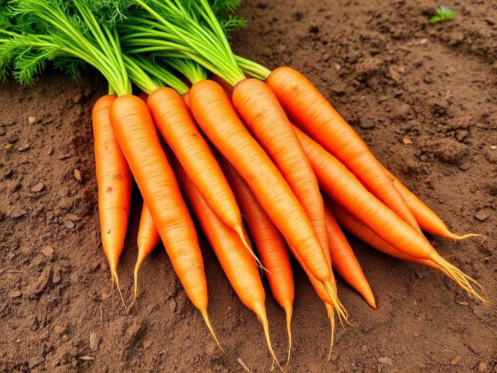 Carrots at BV Farms