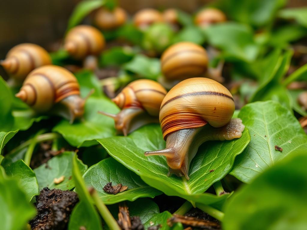 Snail at BV Farms