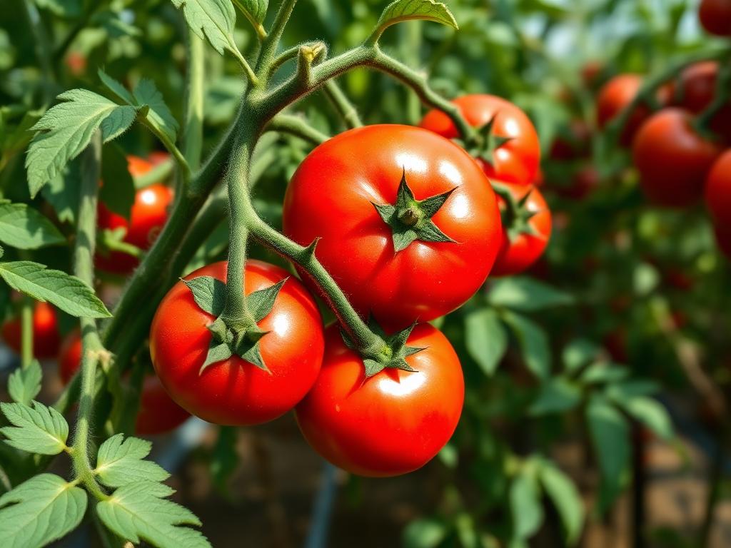 Tomatoes at BV Farms